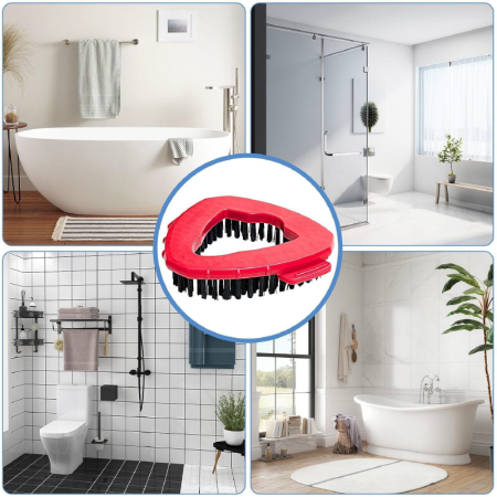 Cap Mop de Schimb Tip Perie Dura SUPER TRENDS®, Baza Rotativa, Pentru Curatarea Podelelor – compatibil cu mop OCeda EasyWring (1-Tank System) [5]