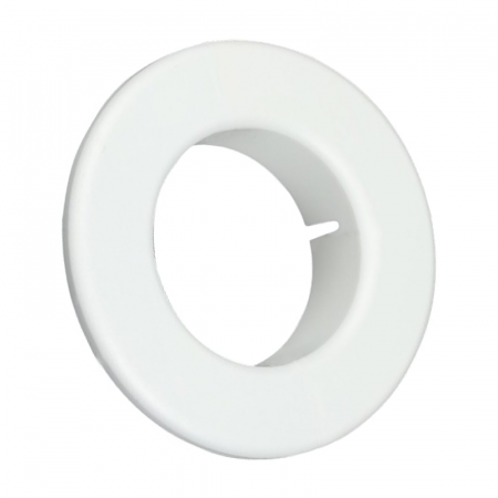 Produse - Capac Astupare Gaura Aer Conditionat Profesional SUPER TRENDS®, Protectie si Mascare Traseu Frigorific Pentru Tevi de 70-76 mm, Inaltime Capac 24, 7 mm, PVC, Alb