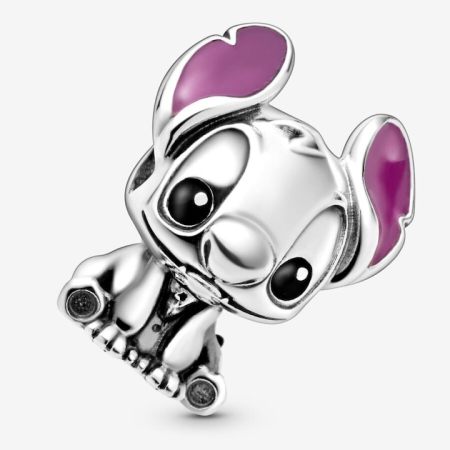 Ingrijire Personala - Charm Stitch Super Trends® Din Argint 925 Compatibil Pandora® X Disney, Charm Argint Tip Pandora Cu Design Talisman Stitch, Charm Pandantiv Argint 925 Pentru Bratari Pandora, Charm Family Disney Stitch, Charmuri Pandora Argint Talisman Elegant