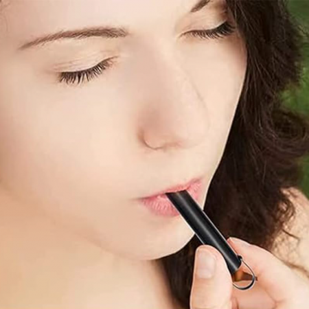 Colier din Otel Inoxidabil Pentru Respiratie Constienta Premium SUPER TRENDS®, Calmarea Anxietatii, Stresului si Atacurilor de Panica, Instrument Pentru Meditatie, Argintiu [7]