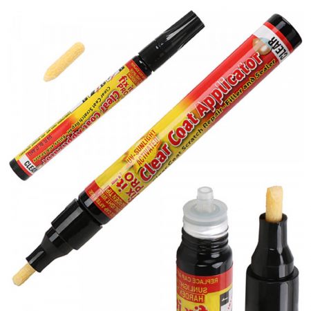 Creion Corector Profesional SUPER TRENDS® pentru Repararea Zgarieturilor Auto cu Aplicator Non Toxic, Rezistent la Apa, Pentru Retusuri Rapide si Precise [2]