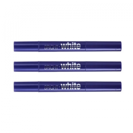 Ingrijire Personala - Creion Pentru Albirea Dintilor Profesional SUPER TRENDS®, Bright White, Aroma de Menta, 3 Buc