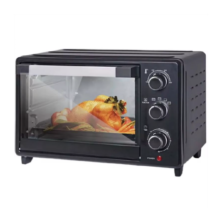 Produse - Cuptor Electric de Bucatarie SUPER TRENDS®, 48L, 2600W, 3 Functii de Gatire, Gratar si Rotisor, Tava si Gratar Inox, Negru