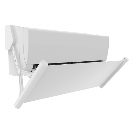 Produse - Deflector Extensibil Pentru Aer Conditionat Premium SUPER TRENDS®, Reglare Flux de Aer, Lungime Reglabila Intre 1-125 cm, Alb
