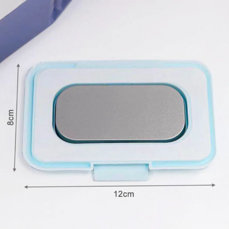Incalzitor Servetele Umede Pentru Bebelusi Portabil Premium Super Trends®, cu Cablu USB, 12x8 cm, Albastru [8]
