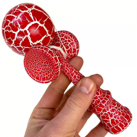 MISTERY BOX Kendama Profesionala SUPER TRENDS®, Bila din Lemn de 6 cm, Lungime 18 cm + CADOU SURPRIZA [7]