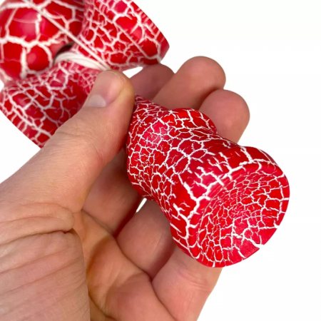 MISTERY BOX Kendama Profesionala SUPER TRENDS®, Bila din Lemn de 6 cm, Lungime 18 cm + CADOU SURPRIZA [9]