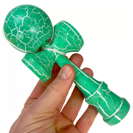 MISTERY BOX Kendama Profesionala SUPER TRENDS®, Bila din Lemn de 6 cm, Lungime 18 cm + CADOU SURPRIZA [2]