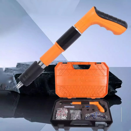 Kit Pistol Manual SUPER TRENDS®, Profesional, Pentru Fixarea Cuielor pe Perete [1]