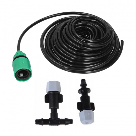 Kit Racire Terasa Automat Profesional SUPER TRENDS®, Sistem Micro-Stropire cu 10 Duze de Atomizare si Furtun 10 M [5]