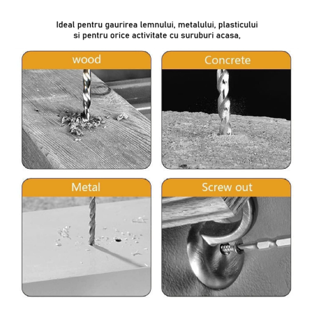 Masina de Gaurit si Insurubat cu Acumulator SUPER TRENDS, 2 Acumulatori Li-Ion, Incarcator, Valiza Transport, Galben-Negru [8]