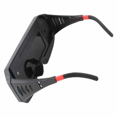 Ochelari de Protectie Pentru Sudura SUPER TRENDS®, Profesional, Auto-Intunecare, Anti-Vant, Anti-Praf, Negru [4]