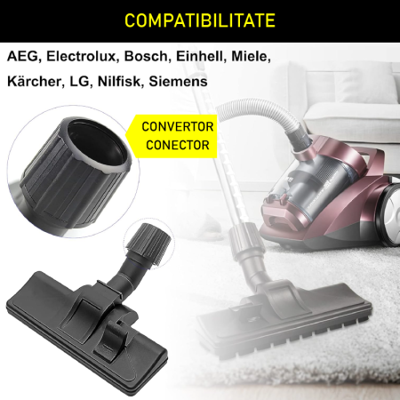 Perie Aspirator Universala SUPER TRENDS®, Diametru Tub Intre 30-38 mm, Reglabila, Orice Tip de Aspirator [7]