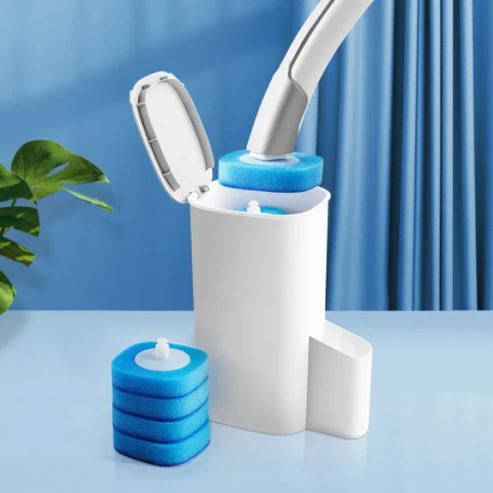 Set 6 Rezerve Pentru Peria de Toaleta de Unica Folosinta Premium SUPER TRENDS®, Albastru [5]