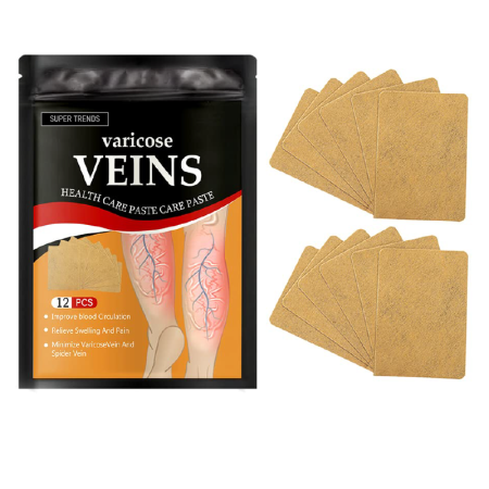 Ingrijire Personala - Plasturi Pentru Varice SUPER TRENDS®, Pentru Repararea Venelor Tip Panza de Paianjen, Indepartarea Varicelor, Set 12 buc
