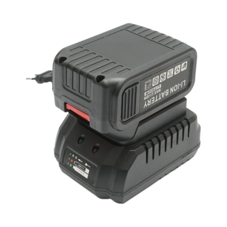 Polizor Unghiular SUPER TRENDS®, 2 Acumulatori 48V Li-ion, Motor Fara Perii (brushless), Disc 125 mm, Accesorii, Albastru-Negru [6]