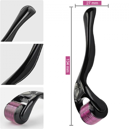 Rola de Crestere a Barbii Premium SUPER TRENDS®, Principiul Microac, 0, 5 mm, Negru-Mov [4]
