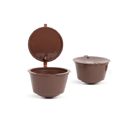 Set 5X Capsule Cafea SUPER TRENDS®, Reincarcabile, Compatibile Dolce Gusto, Maro [8]