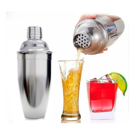 Set Cocktail Shaker Barman cu 6 piese SUPER TRENDS®, Inox, 750ml [8]
