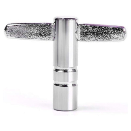 Set de 3 Chei Pentru Acordat Tobe SUPER TRENDS®, Accesorii Tobe si Percutie, Metal, Argintiu [7]