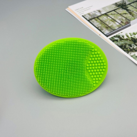 Set Perie De Baie Si Pieptan Bebelusi Super Trends® Din Silicon Moale, Perie Si Pieptan Bebe Pentru Indepartarea Crustelor De Lapte, Perie Si Piapten Bebelusi Cu Maner Ergonomic Antialunecare, Set Ingrijire Bebelusi Verde, Set Ingrijire Bebe Hipoalergenic [15]