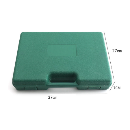 Set Unelte de Gradinarit 10 piese SUPER TRENDS®, din Otel Inoxidabil, Trusa Portabila, Verde [3]