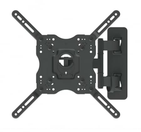 Produse - Suport TV Reglabil de Perete SUPER TRENDS®, Diagonala Maxima 22”-55” (56 cm - 139 cm), Greutate Suportata 40 Kg, Pivotant, Otel Profesional, VESA 200x200, 200x100, 100X100, 75x75, Negru