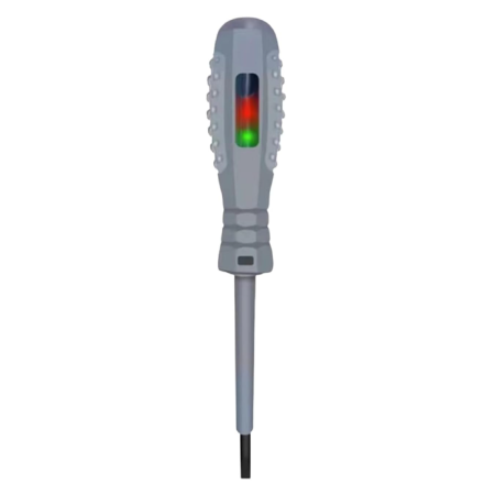 Produse - Tester de Tensiune tip Creion SUPER TRENDS®, Pentru Detectarea Rapida a Tensiunii si Testarea Circuitelor, Varf Magnetic Plat, Poate fi Folosit ca Surubelnita, Lumina LED indicatoare dubla (verde si r