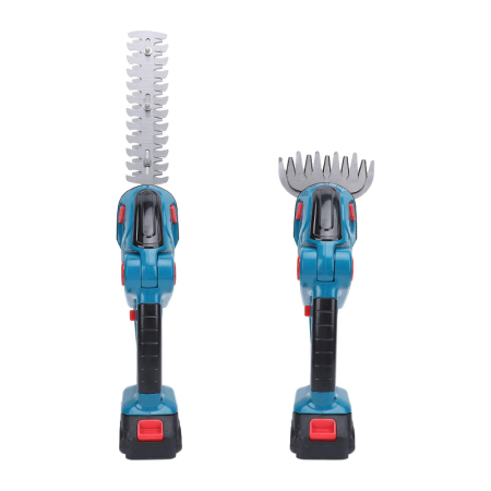 Trimmer de Tuns Gard Viu si Gazon SUPER TRENDS®, Fara Fir, 2 Acumulatori de 48V, Albastru [6]