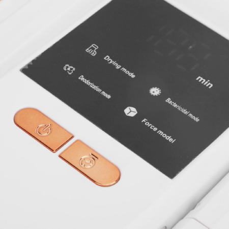 Uscator Electric Dublu pentru Incaltaminte SUPER TRENDS® – Aer Cald 360°, Sterilizare UVC, Timer si Termostat Inteligent, Oprire Automata, Putere 200W, Uscare Dubla 2 perechi, Pentru Pantofi, Ghete, A [4]