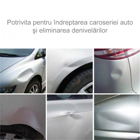 Ventuza Auto Profesionala SUPER TRENDS® Pentru Indreptat Tabla Caroserie sau Demontarea Panourilor, Baza Cauciuc, Negru [5]