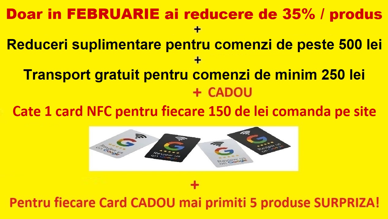 Promotie CARD NFC - Afla mai multe