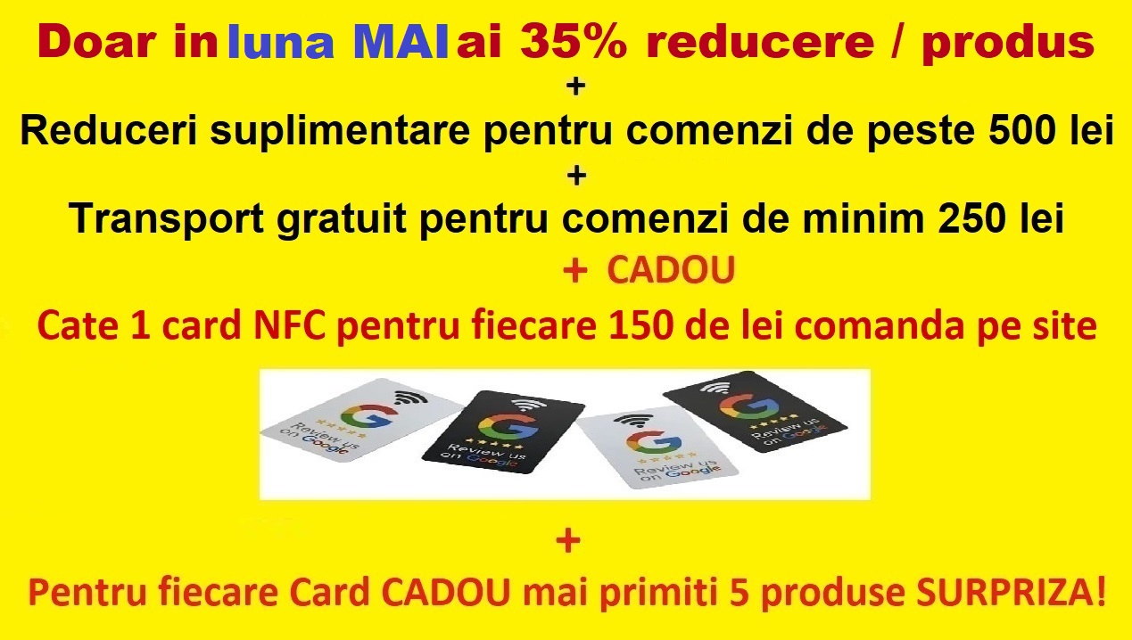 Promotie CARD NFC - Afla mai multe