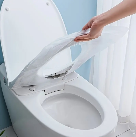 Husa biodegradabila de unica folosinta pentru toalete [4]