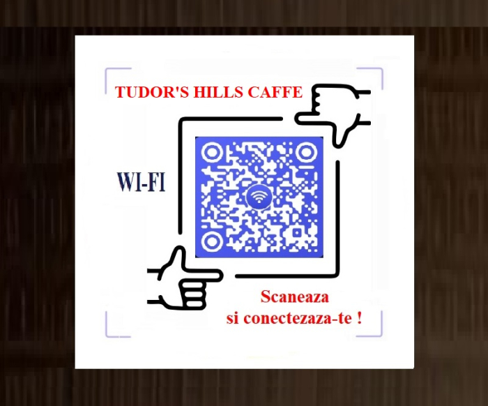 Sticker Autocolant QR  WI-FI – 10x10 cm [4]