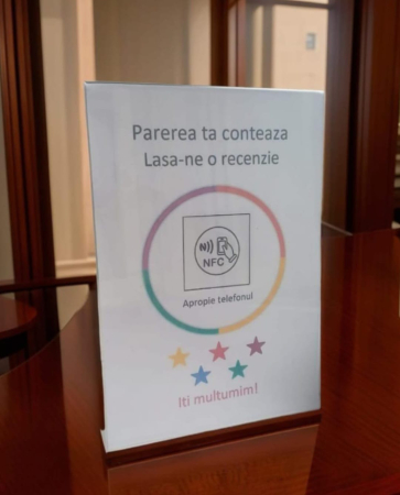 Stand  NFC 15x10,5 cm