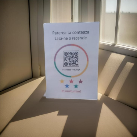 Stand cod QR 15x10,5 cm