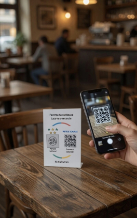 Stand NFC-QR 15x10,5 cm