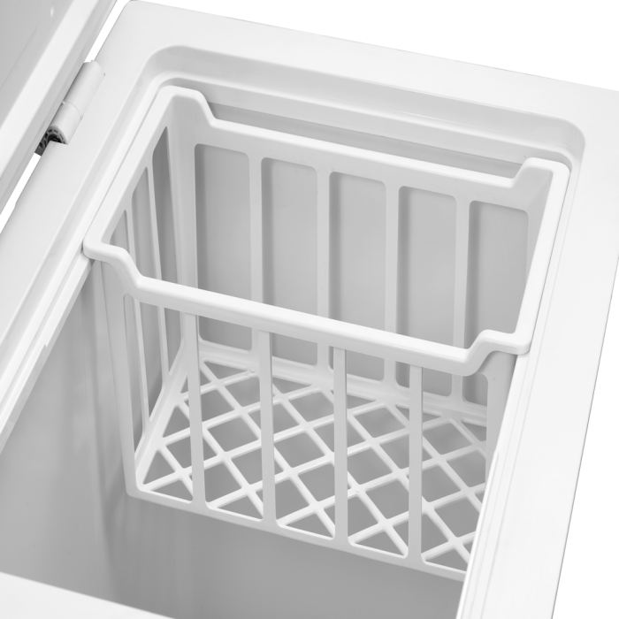 STARCREST Chest Freezer SCF-143WHE, Class E, 143L Capacity, Convertible System - Fridge Function, Adjustable Thermostat, White [9]