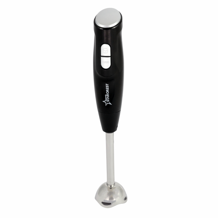 STARCREST Hand Blender SBL-1007, 1000W, 2 Speeds, Turbo Function, Black/Stainless Steel [1]