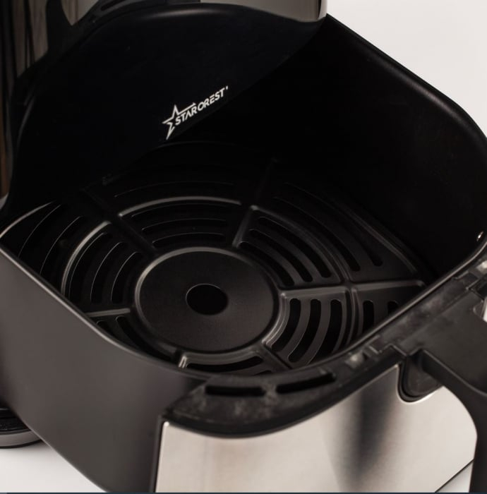 STARCREST Digital XL Air Fryer SFR-5050X, 1450W, 5L Capacity, Thermostat 80–200°C, 8 Preprogrammed Settings, Black [7]