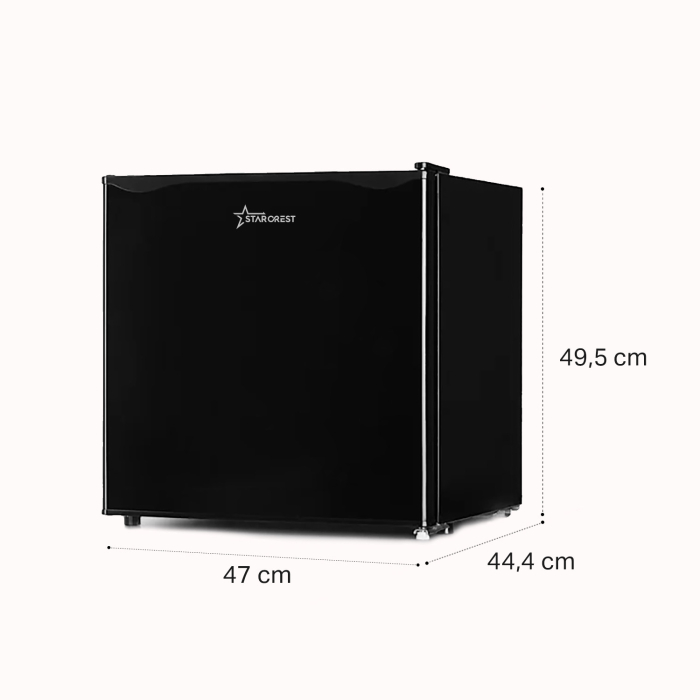 STARCREST Minibar Refrigerator SMB-46BKE, 46 L, Energy Class E, Height 49.5 cm, Black [3]