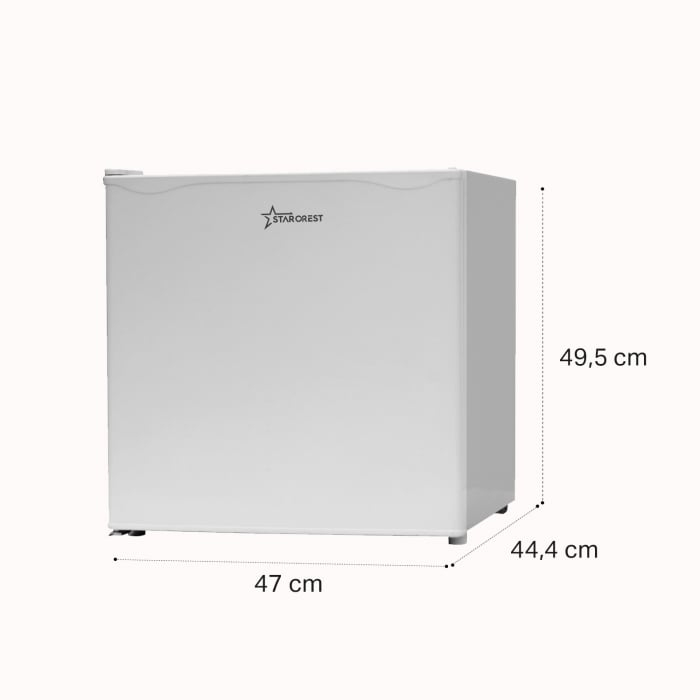 STARCREST Minibar Refrigerator SMB-46WHE, 46 L, Energy Class E, Height 49.5 cm, White [3]