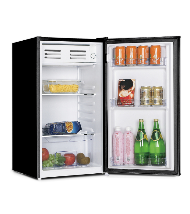 STARCREST Single Door Refrigerator SF-85BK-E, 85 L, Energy Class E, Interior Lighting, Ice Compartment, Height 82 cm, Black [2]