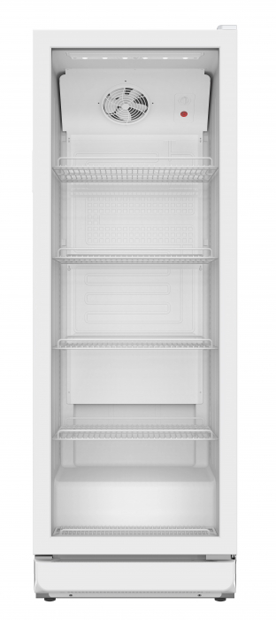 STARCREST Professional Refrigerated Display Case SPS-300WH, 300 L, Adjustable Thermostat, LED Lighting, H 169.5 cm, White [8]