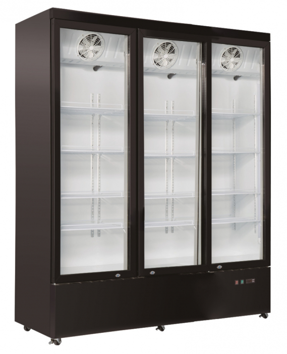 STARCREST Professional Refrigerated Display Case SPS-3D1298, 1230 L, 0-10℃, Temperature Display, Digital Control Panel, LED Lighting, H 212 cm [1]