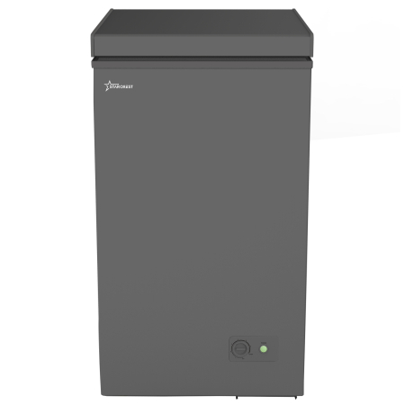 Chest Freezers - STARCREST chest freezer SCF-92SL-E, class E, 92L capacity, adjustable thermostat, grey