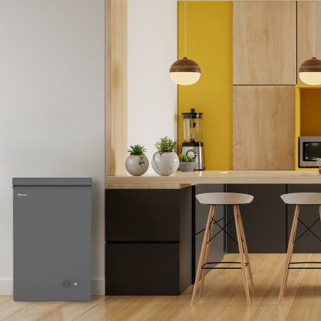 STARCREST chest freezer SCF-92SL-E, class E, 92L capacity, adjustable thermostat, grey [5]