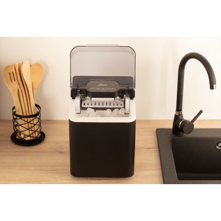 STARCREST ice cube maker SIM-1024BK, 10kg/24h capacity, two cube sizes, 1.3L water reservoir, black [3]