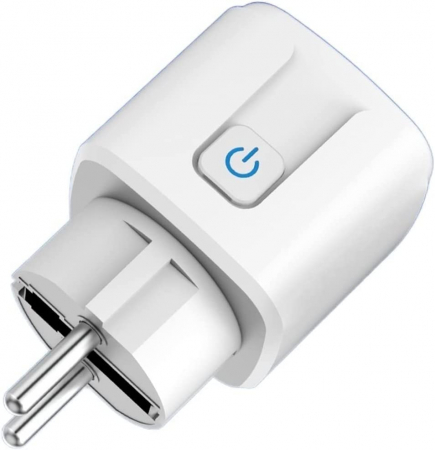 Smart Home Devices - STARCREST smart plug 20A, Tuya Smart app, child safety protection, energy monitoring, compatible with Alexa/Google Assistant, white